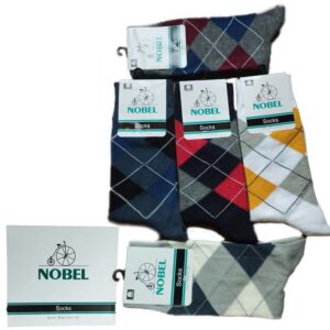 جوراب آنتی باکتریال نوبل ساق بلند مردانه پنبه جعبه ای | پرشیا گارمنت | پوشاک ایرانی | persia garment | فروش عمده | عمده فروشی